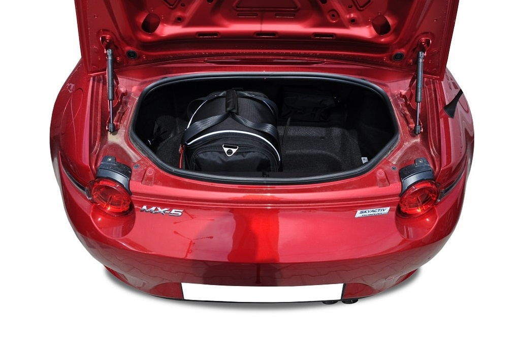 Torby KJUST AERO do Mazda MX-5 Cabrio IV (ND) — torby wyjmowane z bagażnika krok po kroku