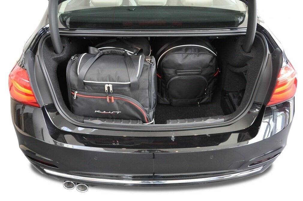Torby KJUST SPORT do BMW 3 / M3 Limousine F30 — torby wyjmowane z bagażnika krok po kroku