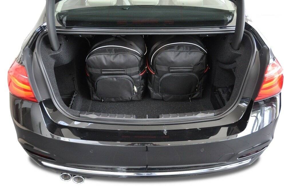 Torby KJUST SPORT do BMW 3 / M3 Limousine F30 — torby wyjmowane z bagażnika krok po kroku
