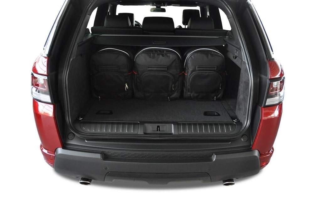 Torby KJUST SPORT do Land Rover Range Rover Sport II (L494) — torby wyjmowane z bagażnika krok po kroku
