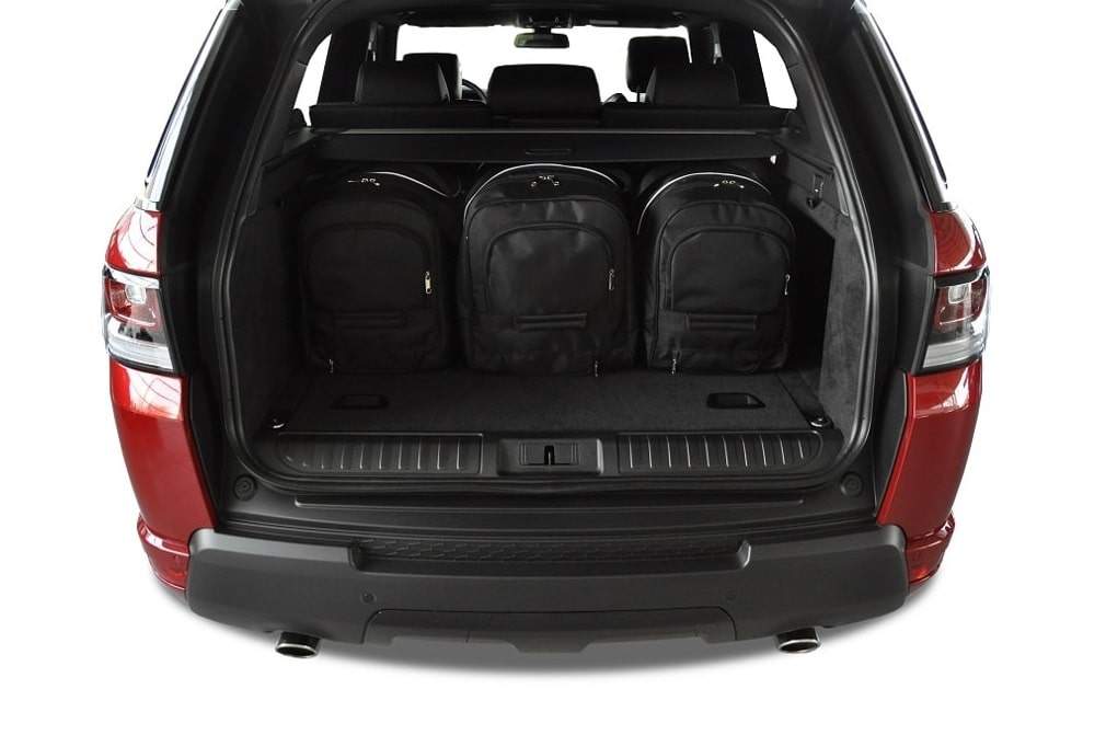 Torby KJUST AERO do Land Rover Range Rover Sport II (L494) — torby wyjmowane z bagażnika krok po kroku