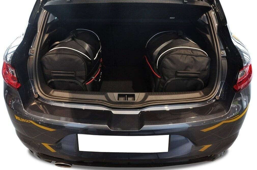 Torby KJUST AERO do Renault Megane Hatchback IV — torby wyjmowane z bagażnika krok po kroku