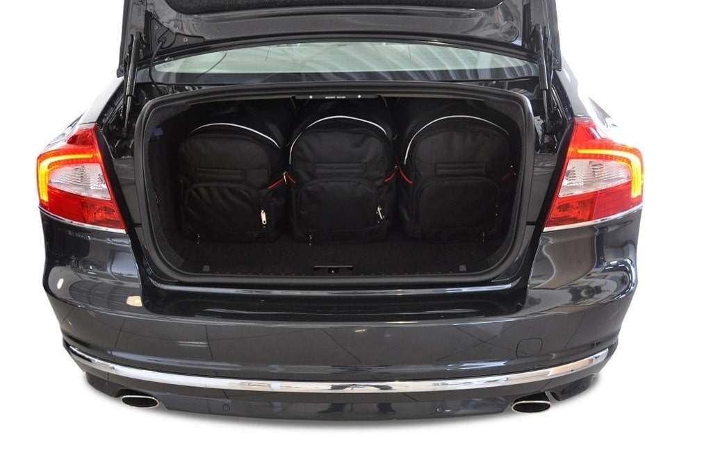 Torby KJUST SPORT do Volvo S80 II (124) — torby wyjmowane z bagażnika krok po kroku