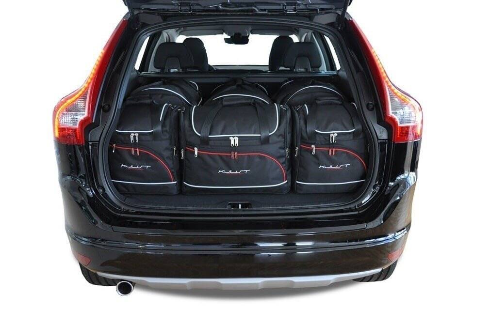 Torby KJUST AERO do Volvo XC60 I (156) — zestaw ułożony w bagażniku