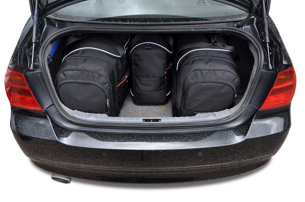 Torby KJUST AERO do BMW 3 / M3 Limousine E90 — torby wyjmowane z bagażnika krok po kroku