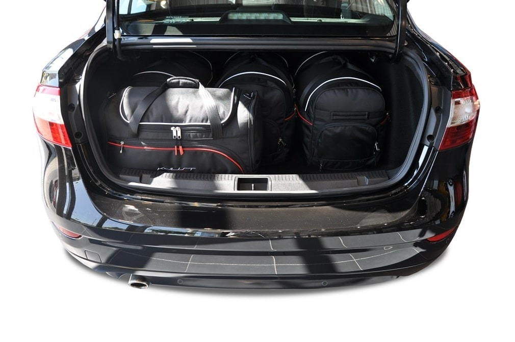 Torby KJUST SPORT do Renault Fluence Limousine I — torby wyjmowane z bagażnika krok po kroku