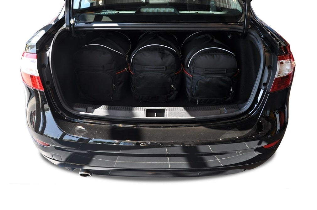 Torby KJUST SPORT do Renault Fluence Limousine I — torby wyjmowane z bagażnika krok po kroku