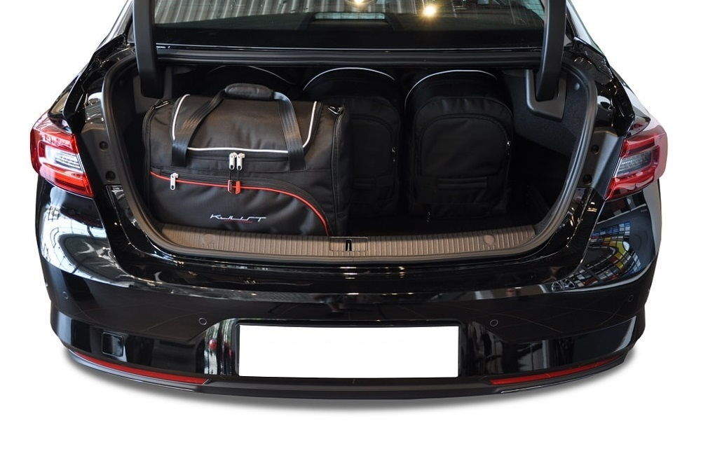 Torby KJUST SPORT do Renault Talisman Limousine I — torby wyjmowane z bagażnika krok po kroku