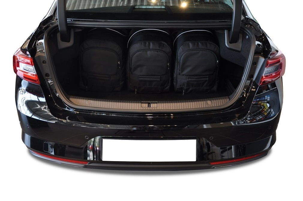 Torby KJUST SPORT do Renault Talisman Limousine I — torby wyjmowane z bagażnika krok po kroku