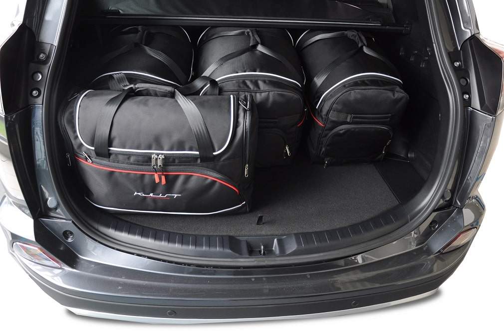 Torby KJUST AERO do Toyota RAV4 Hybrid IV (A4) — torby wyjmowane z bagażnika krok po kroku
