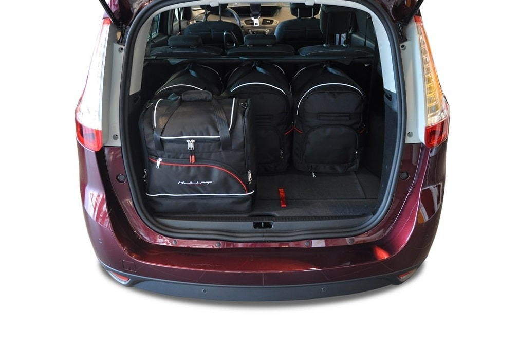 Torby KJUST SPORT do Renault Grand Scenic II — torby wyjmowane z bagażnika krok po kroku