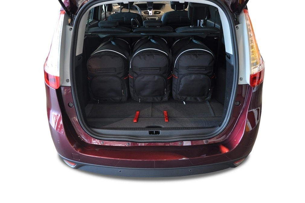 Torby KJUST SPORT do Renault Grand Scenic II — torby wyjmowane z bagażnika krok po kroku