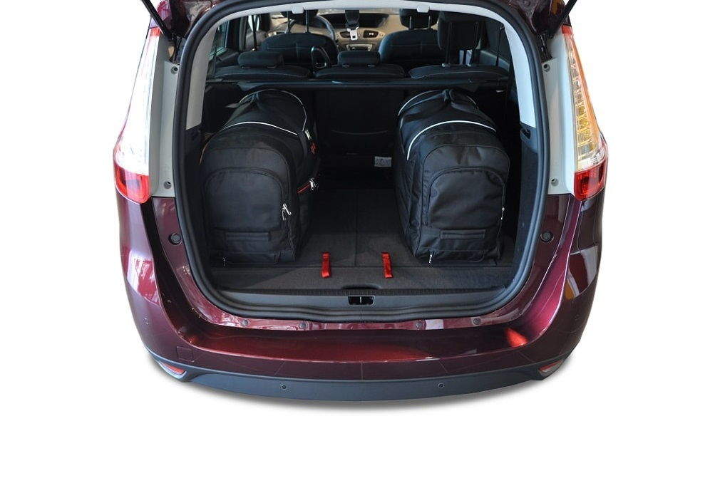 Torby KJUST AERO do Renault Grand Scenic II — torby wyjmowane z bagażnika krok po kroku