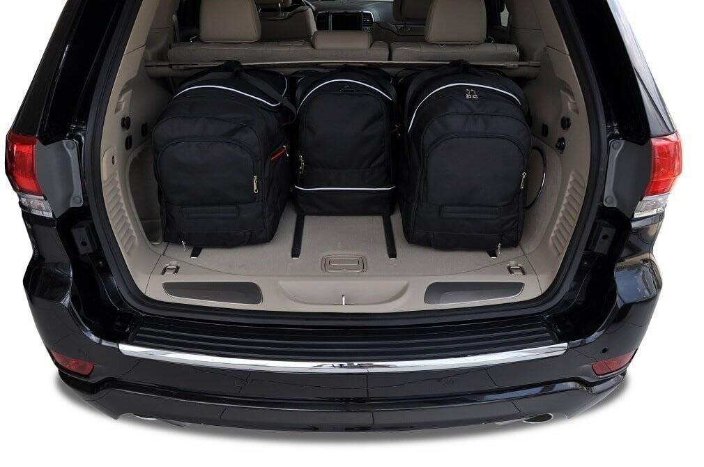 Torby KJUST SPORT do Jeep Grand Cherokee WK — torby wyjmowane z bagażnika krok po kroku