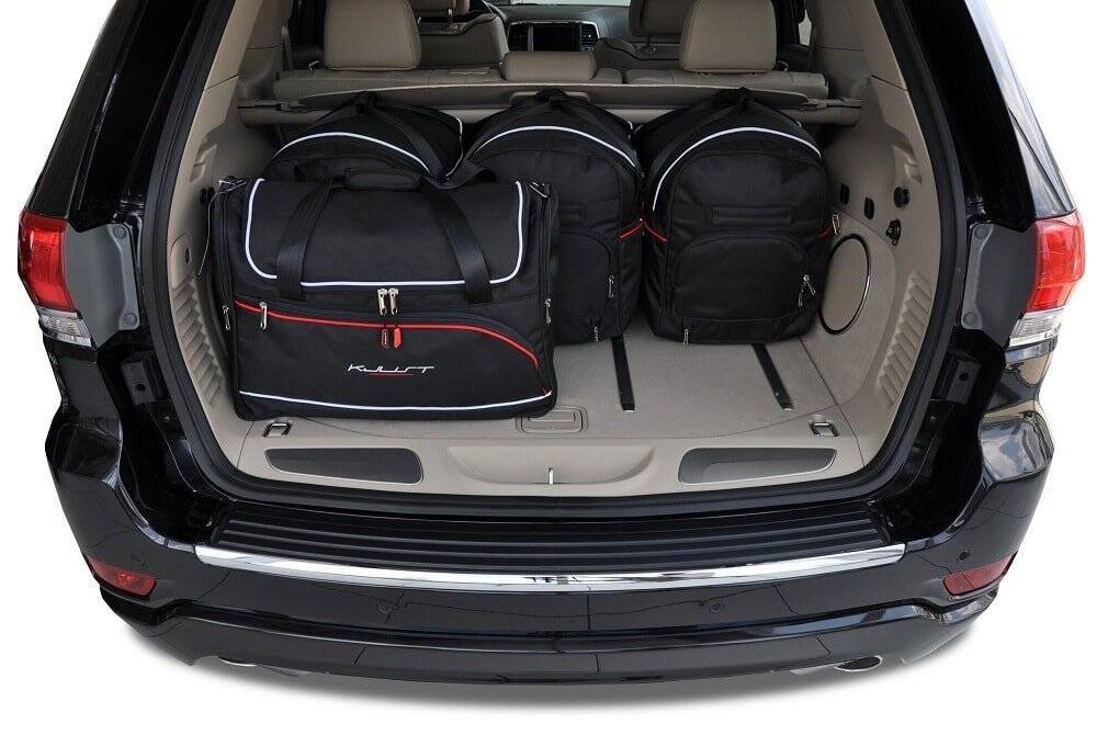 Torby KJUST AERO do Jeep Grand Cherokee WK — torby wyjmowane z bagażnika krok po kroku
