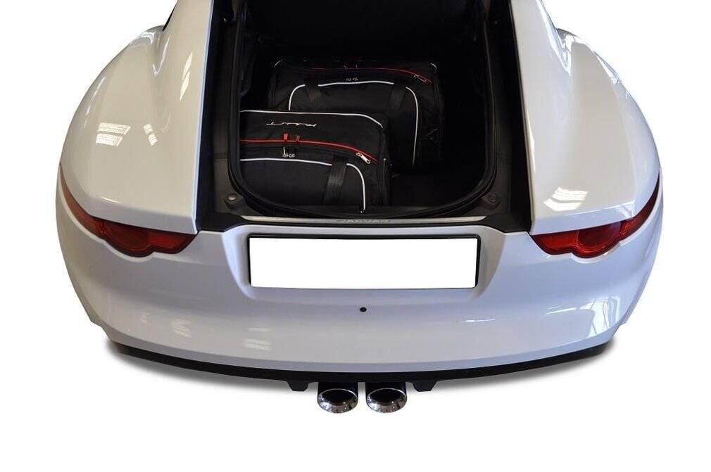 Torby KJUST AERO do Jaguar F-Type Coupe X152 — torby wyjmowane z bagażnika krok po kroku