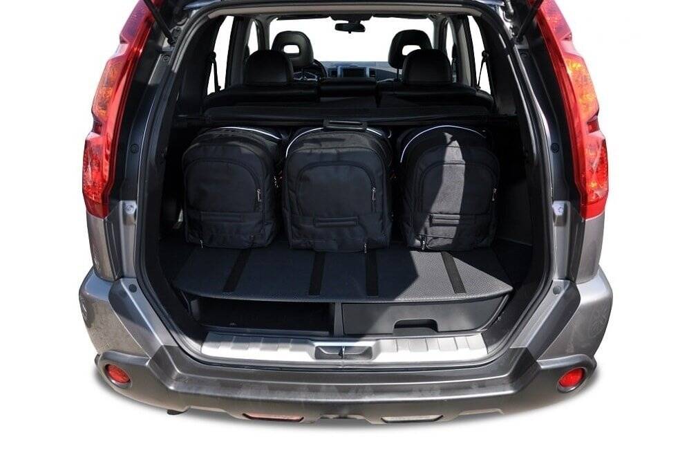 Torby KJUST AERO do Nissan X-Trail II — torby wyjmowane z bagażnika krok po kroku