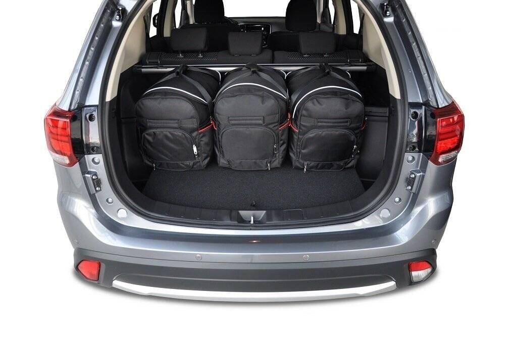 Torby KJUST AERO do Mitsubishi Outlander III — torby wyjmowane z bagażnika krok po kroku