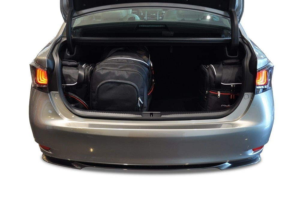 Torby KJUST AERO do Lexus GS Hybrid IV (L10) — torby wyjmowane z bagażnika krok po kroku