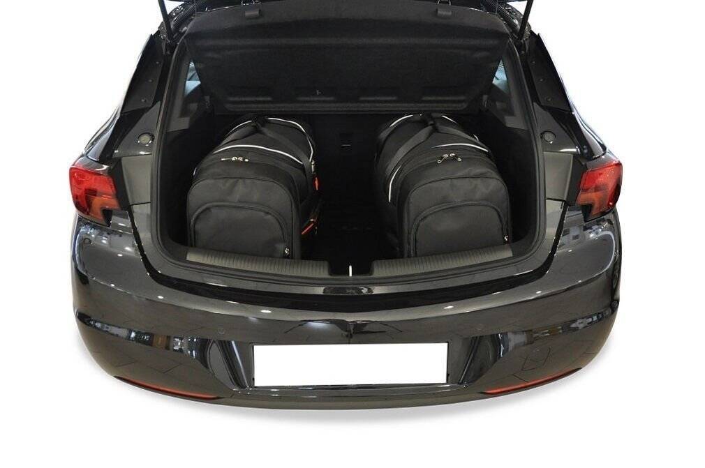 Torby KJUST AERO do Opel Astra Hatchback 5D K (B16) — torby wyjmowane z bagażnika krok po kroku