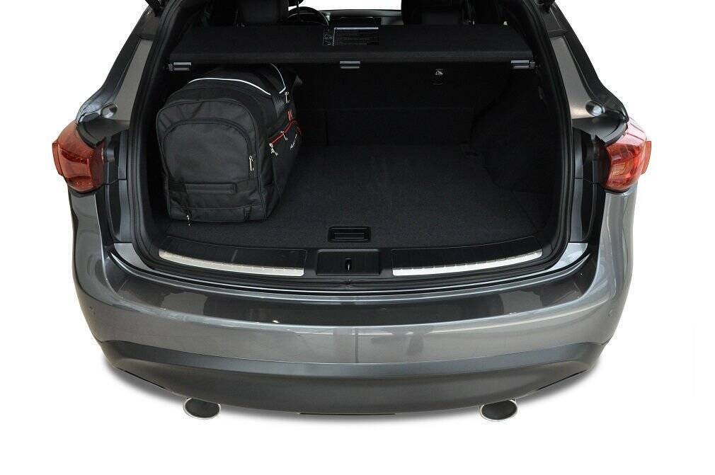 Torby KJUST AERO do Infiniti QX70 I (S51) — torby wyjmowane z bagażnika krok po kroku