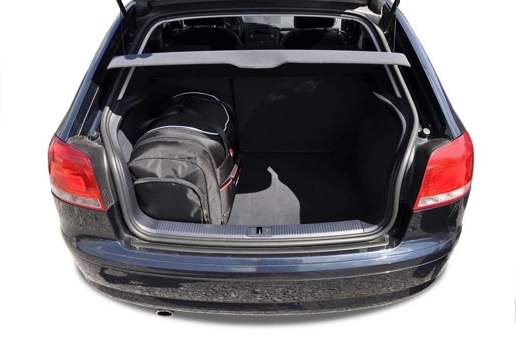 Torby KJUST AERO do Audi A3 8P — torby wyjmowane z bagażnika krok po kroku