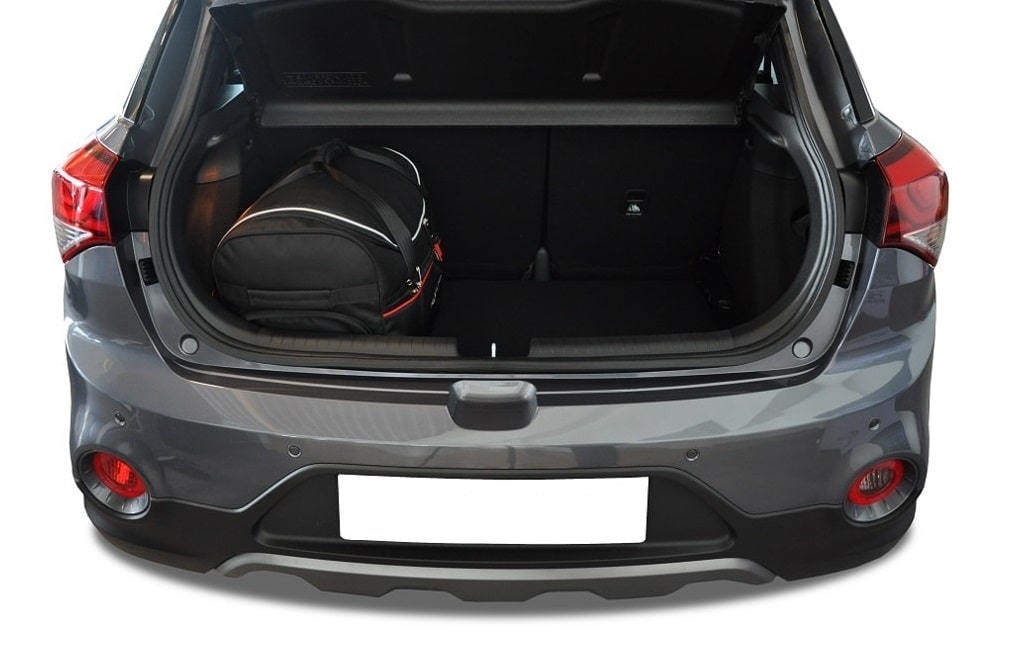 Torby KJUST SPORT do Hyundai i20 Hatchback / Active II — torby wyjmowane z bagażnika krok po kroku