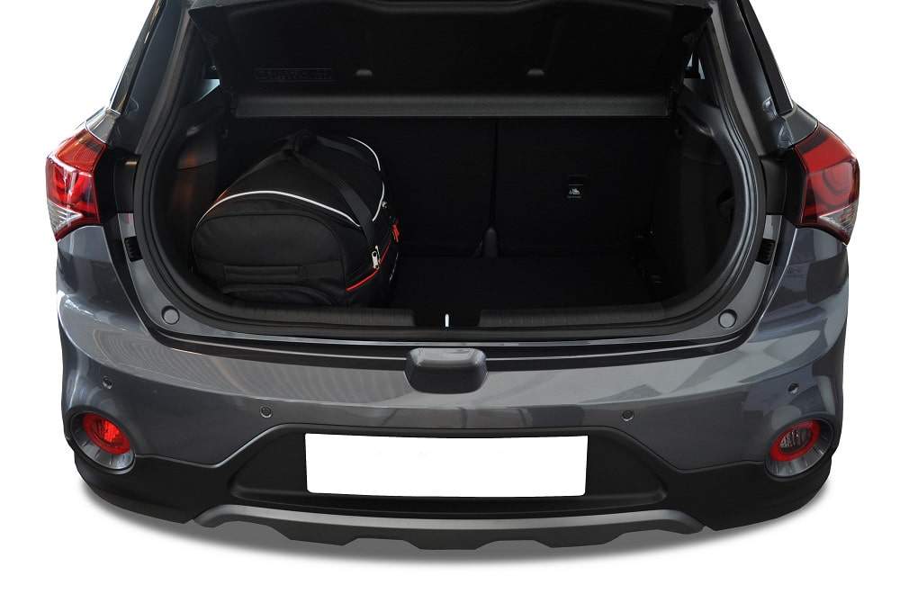 Torby KJUST AERO do Hyundai i20 Hatchback / Active II — torby wyjmowane z bagażnika krok po kroku