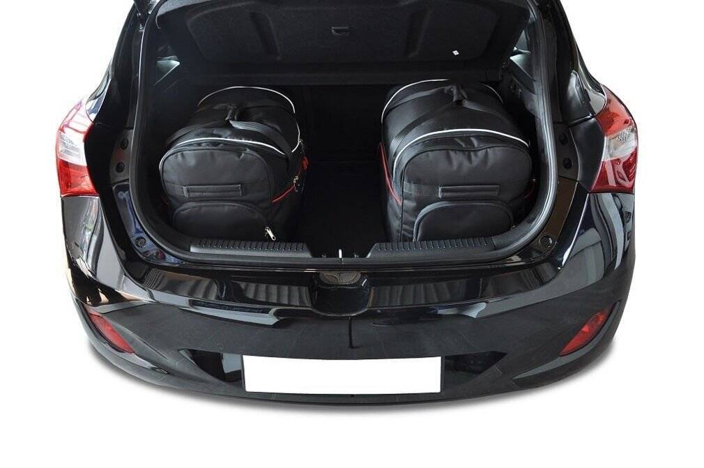 Torby KJUST AERO do Hyundai i30 Hatchback II — torby wyjmowane z bagażnika krok po kroku