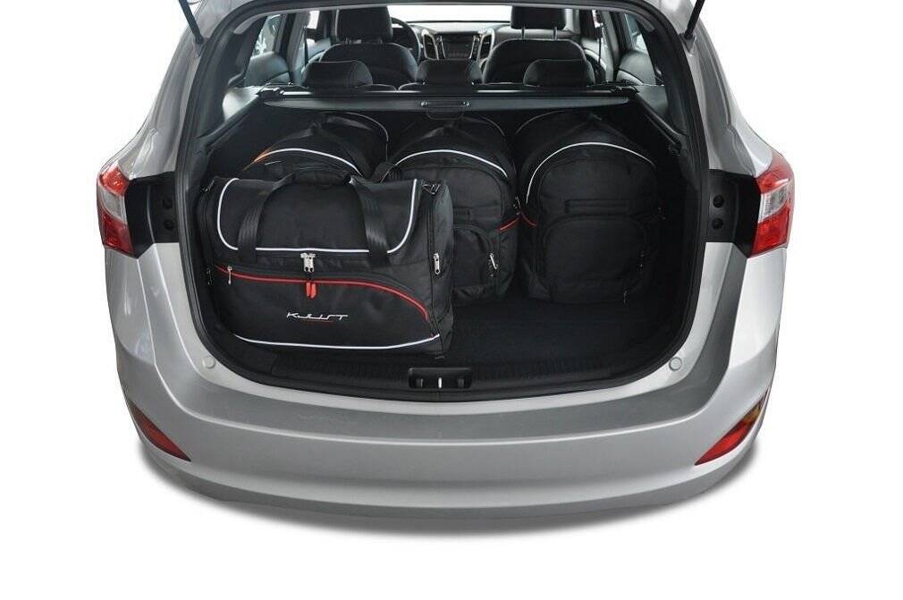 Torby KJUST AERO do Hyundai i30 Wagon II — torby wyjmowane z bagażnika krok po kroku