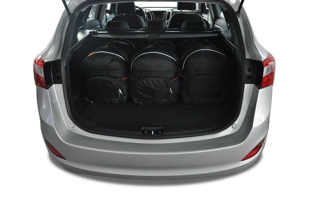 Torby KJUST AERO do Hyundai i30 Wagon II — torby wyjmowane z bagażnika krok po kroku