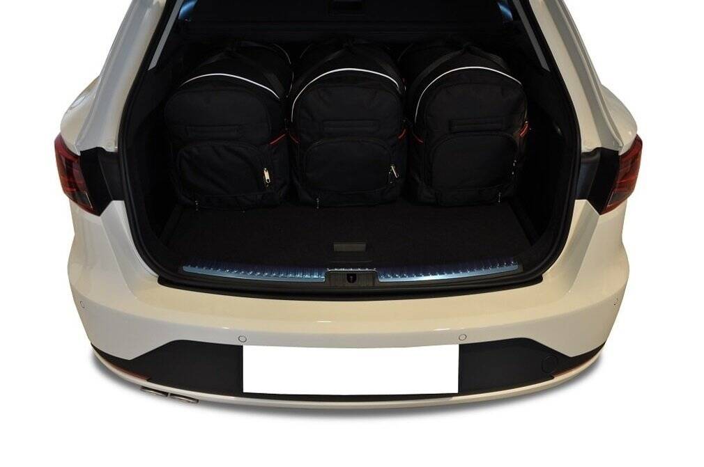 Torby KJUST AERO do Seat Leon ST / X-Perience III (5F8) — torby wyjmowane z bagażnika krok po kroku