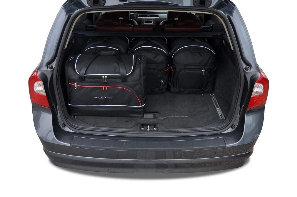 Torby KJUST SPORT do Volvo V70 III (135) — torby wyjmowane z bagażnika krok po kroku