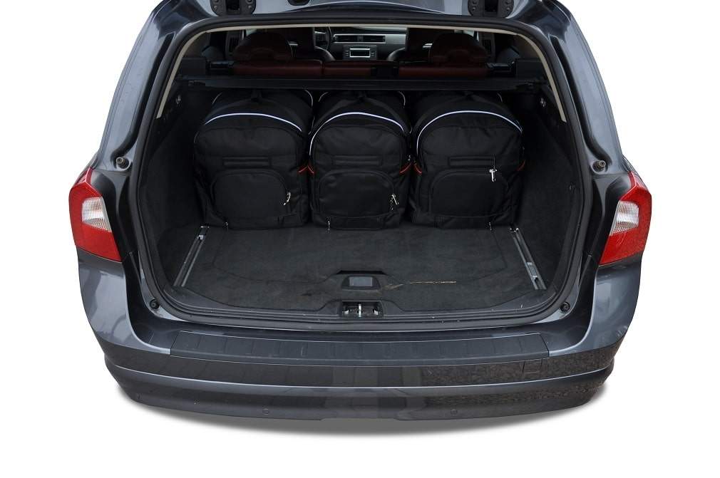Torby KJUST SPORT do Volvo V70 III (135) — torby wyjmowane z bagażnika krok po kroku