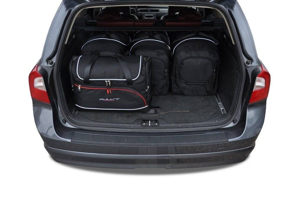 Torby KJUST AERO do Volvo V70 III (135) — torby wyjmowane z bagażnika krok po kroku