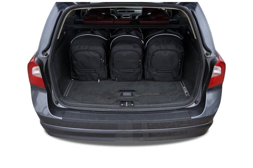 Torby KJUST AERO do Volvo V70 III (135) — torby wyjmowane z bagażnika krok po kroku