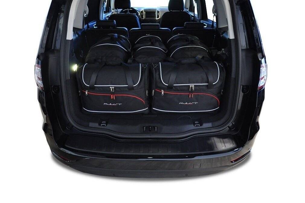 Torby KJUST AERO do Ford Galaxy IV — zestaw ułożony w bagażniku