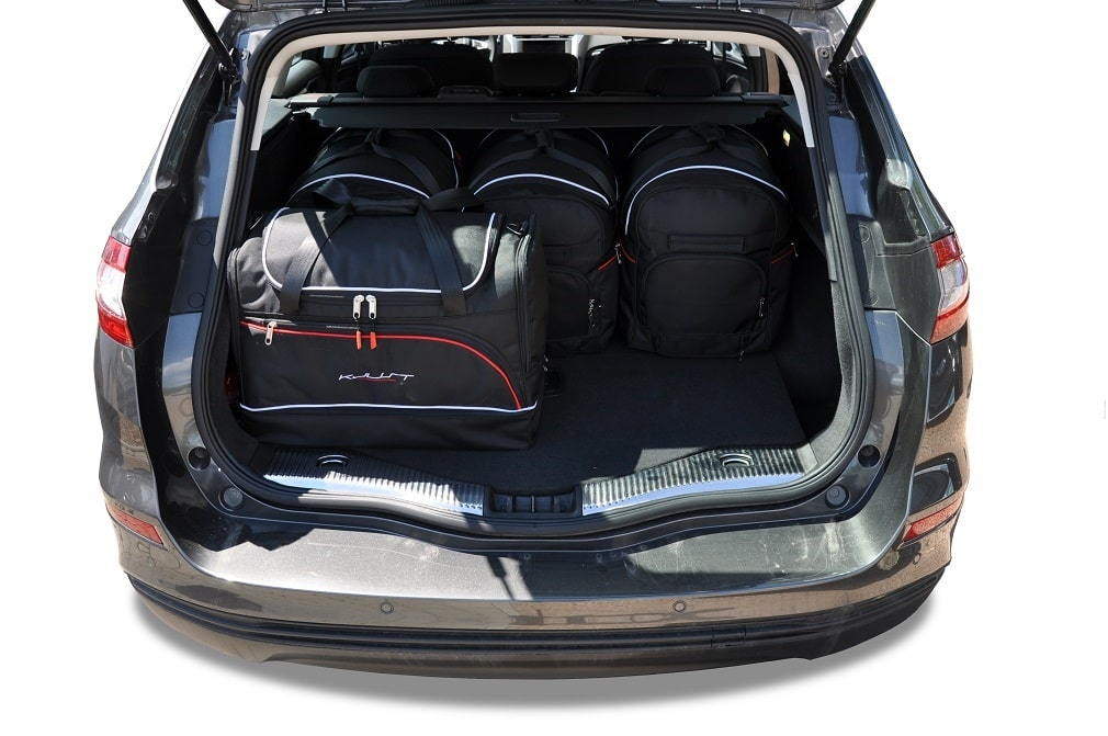 Torby KJUST SPORT do Ford Mondeo Kombi V — torby wyjmowane z bagażnika krok po kroku