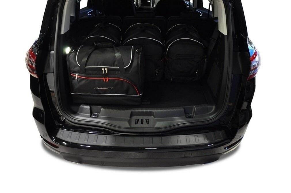 Torby KJUST SPORT do Ford S-Max II — torby wyjmowane z bagażnika krok po kroku