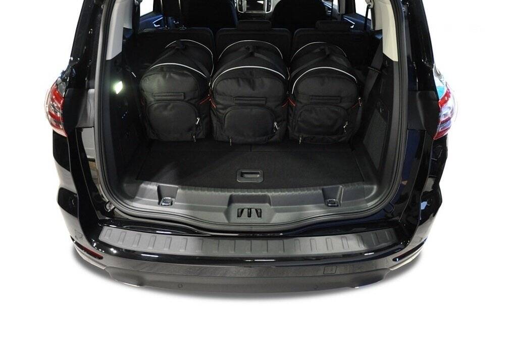 Torby KJUST SPORT do Ford S-Max II — torby wyjmowane z bagażnika krok po kroku