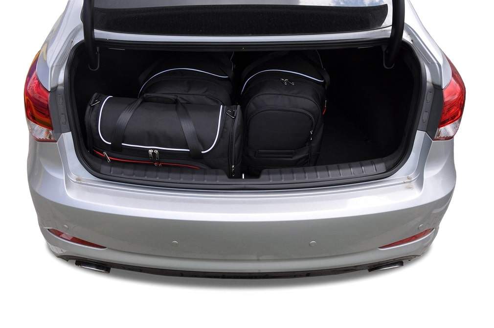 Torby KJUST AERO do Hyundai i40 Limousine I — torby wyjmowane z bagażnika krok po kroku