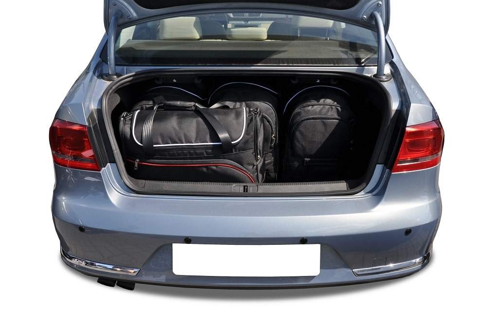 Torby KJUST AERO do Volkswagen Passat Limousine B7 — torby wyjmowane z bagażnika krok po kroku
