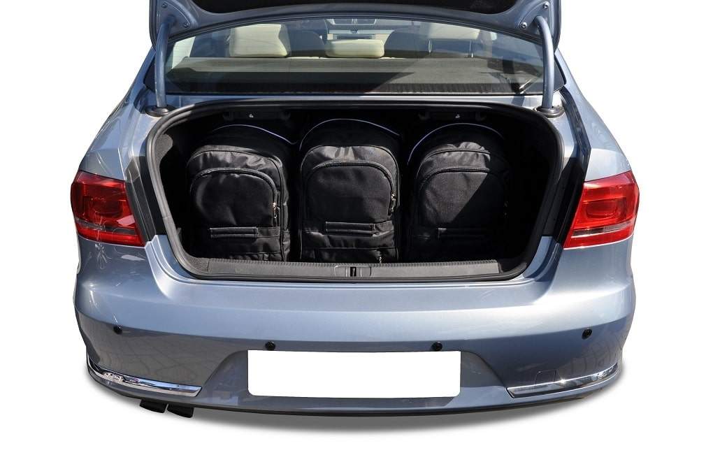 Torby KJUST AERO do Volkswagen Passat Limousine B7 — torby wyjmowane z bagażnika krok po kroku