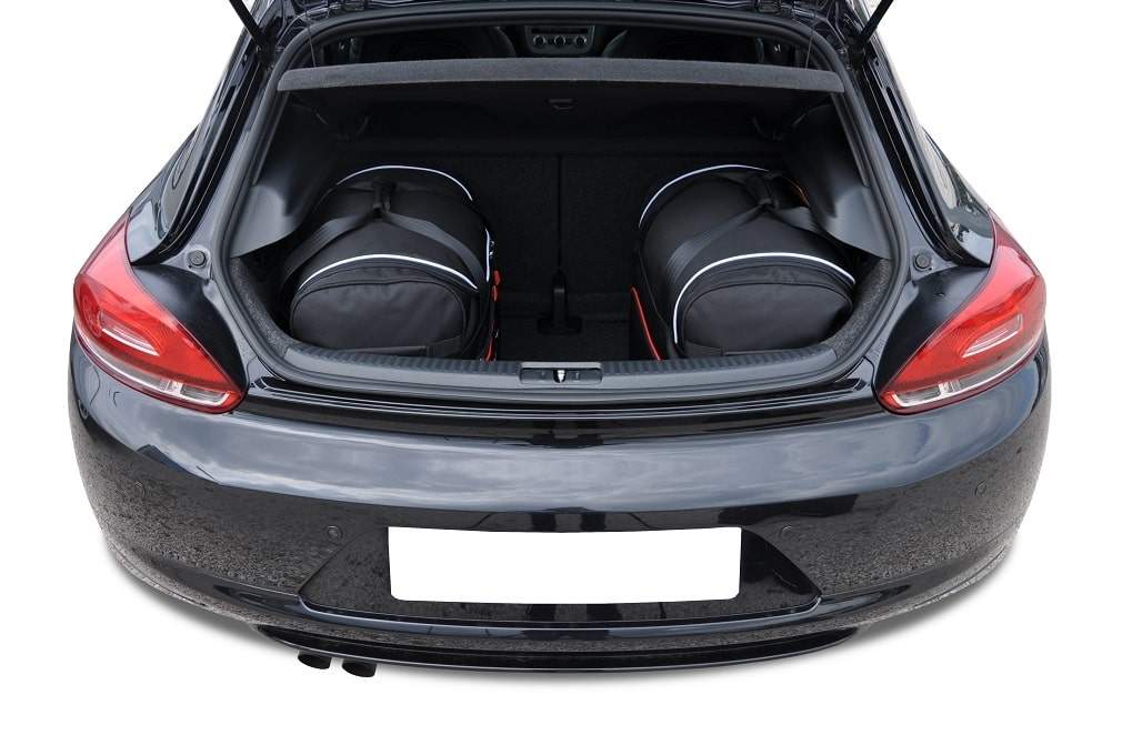 Torby KJUST AERO do Volkswagen Scirocco III — torby wyjmowane z bagażnika krok po kroku