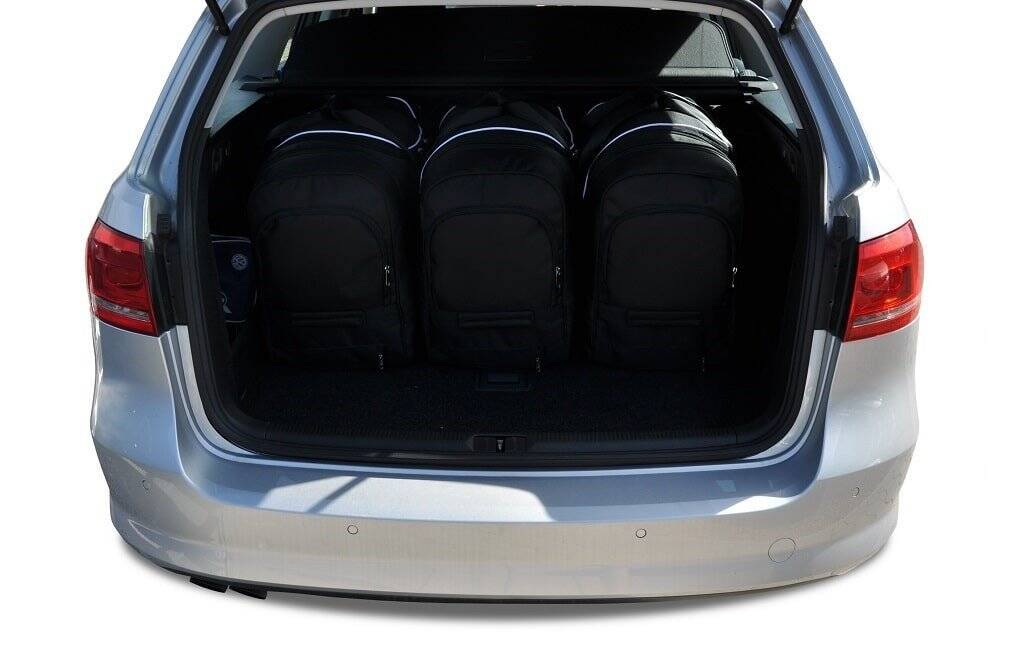 Torby KJUST SPORT do Volkswagen Passat Variant B7 — torby wyjmowane z bagażnika krok po kroku