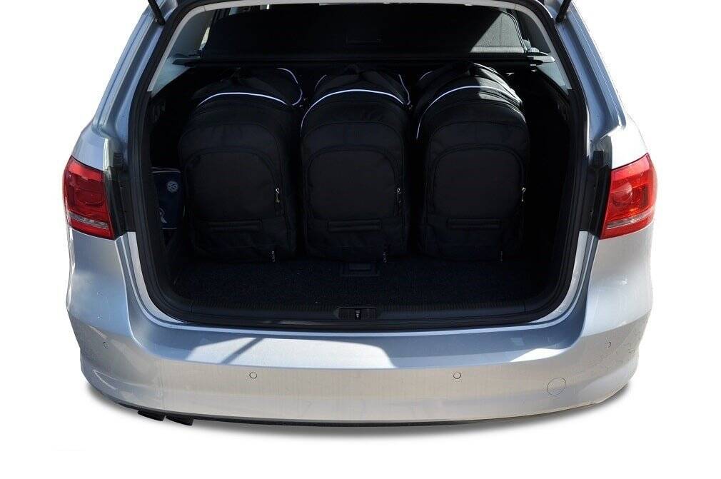 Torby KJUST AERO do Volkswagen Passat Variant B7 — torby wyjmowane z bagażnika krok po kroku