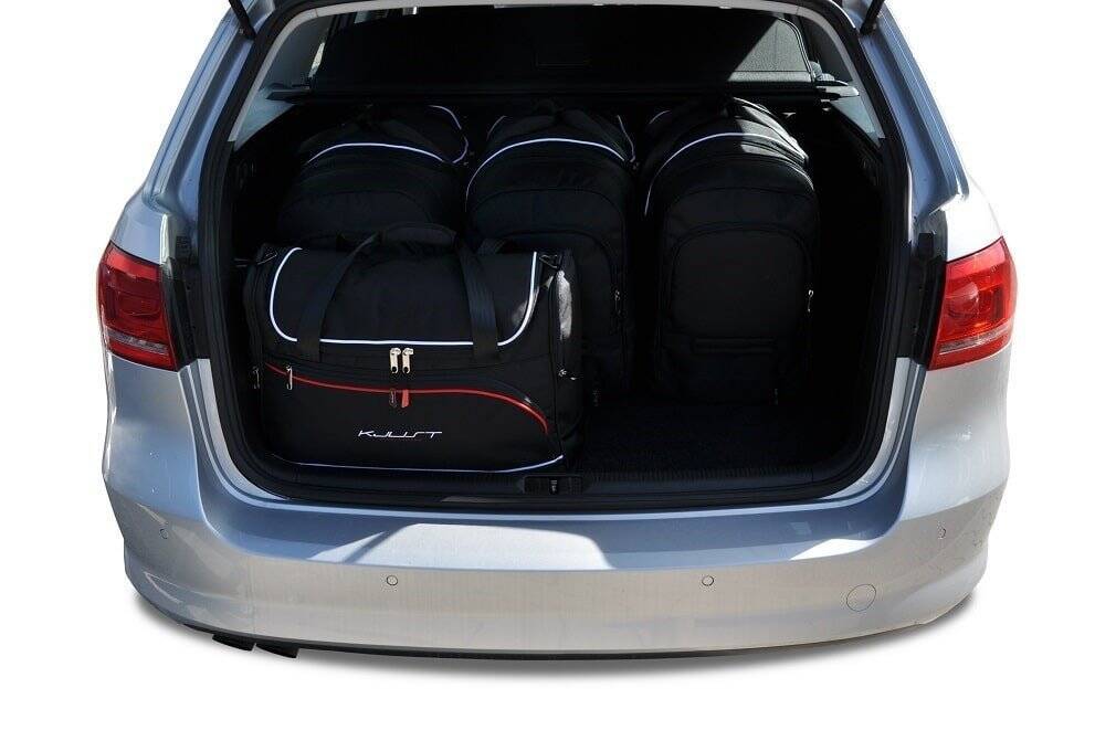 Torby KJUST AERO do Volkswagen Passat Variant B7 — torby wyjmowane z bagażnika krok po kroku