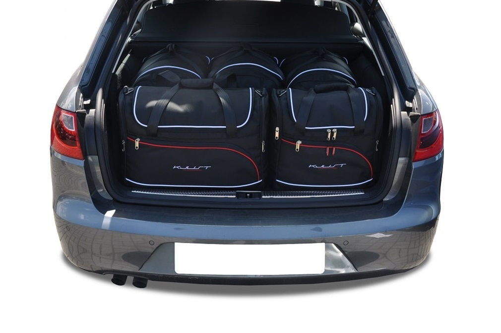 Torby KJUST AERO do Seat Exeo ST I — zestaw ułożony w bagażniku