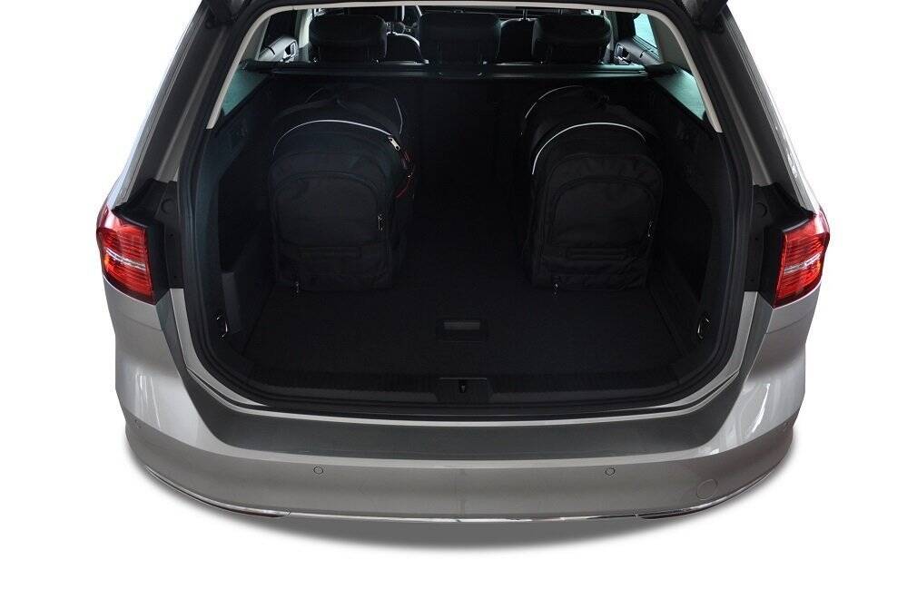 Torby KJUST SPORT do Volkswagen Passat Variant B8 — torby wyjmowane z bagażnika krok po kroku