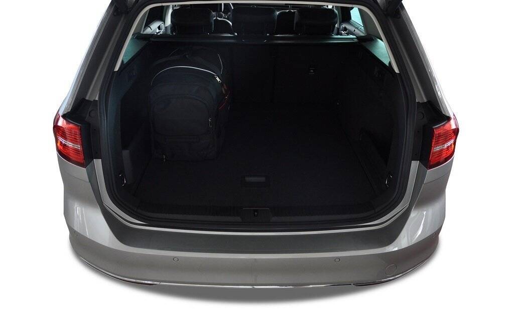 Torby KJUST SPORT do Volkswagen Passat Variant B8 — torby wyjmowane z bagażnika krok po kroku